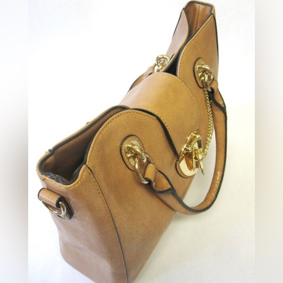 Honey Brown Purse Large Handbag - Picture 5 of 6